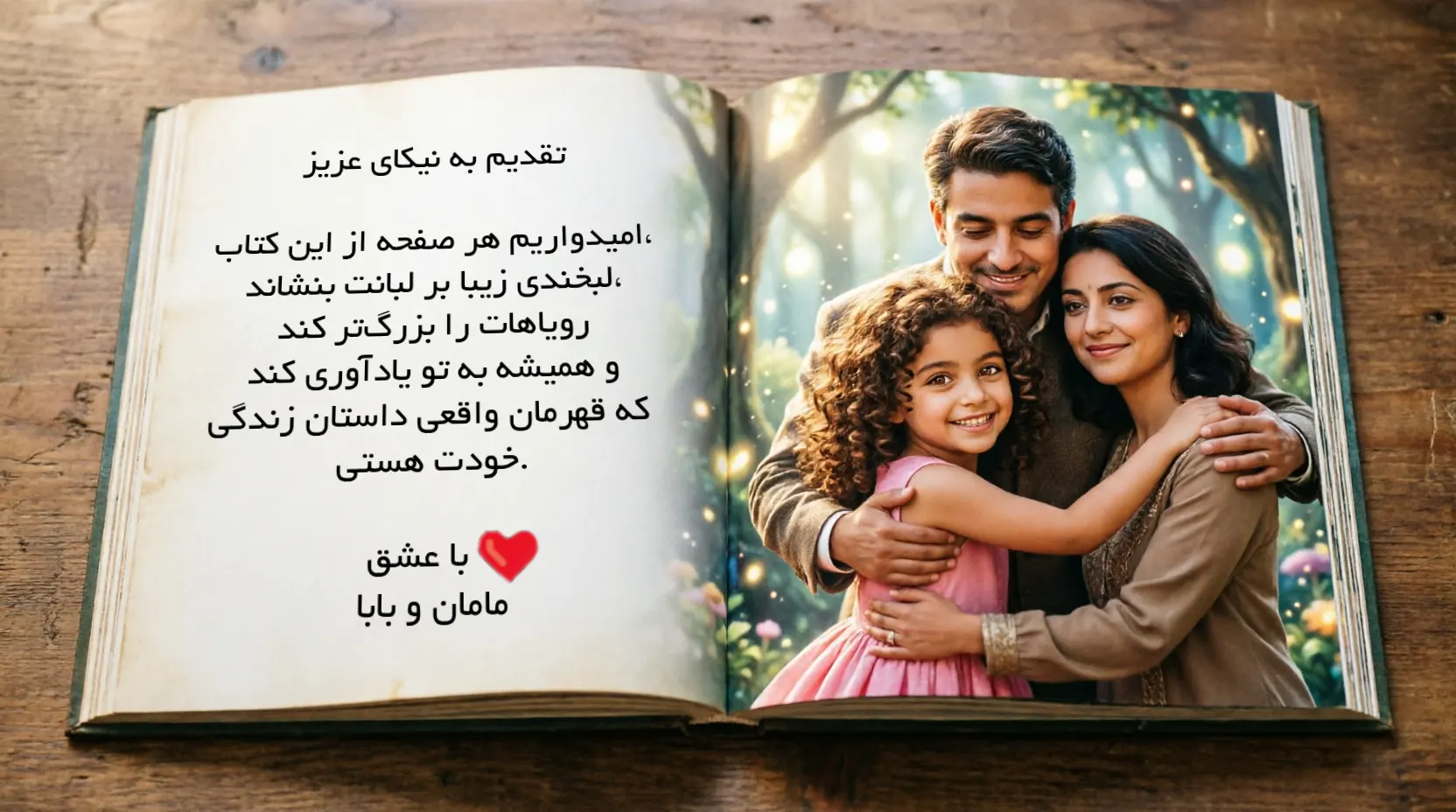 صفحه تقدیم نامه